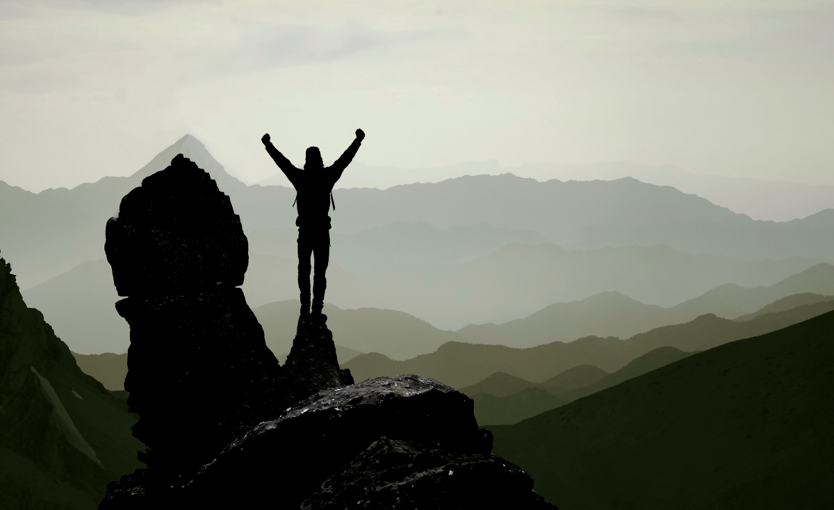 Speaker addressing a holistic health gathering