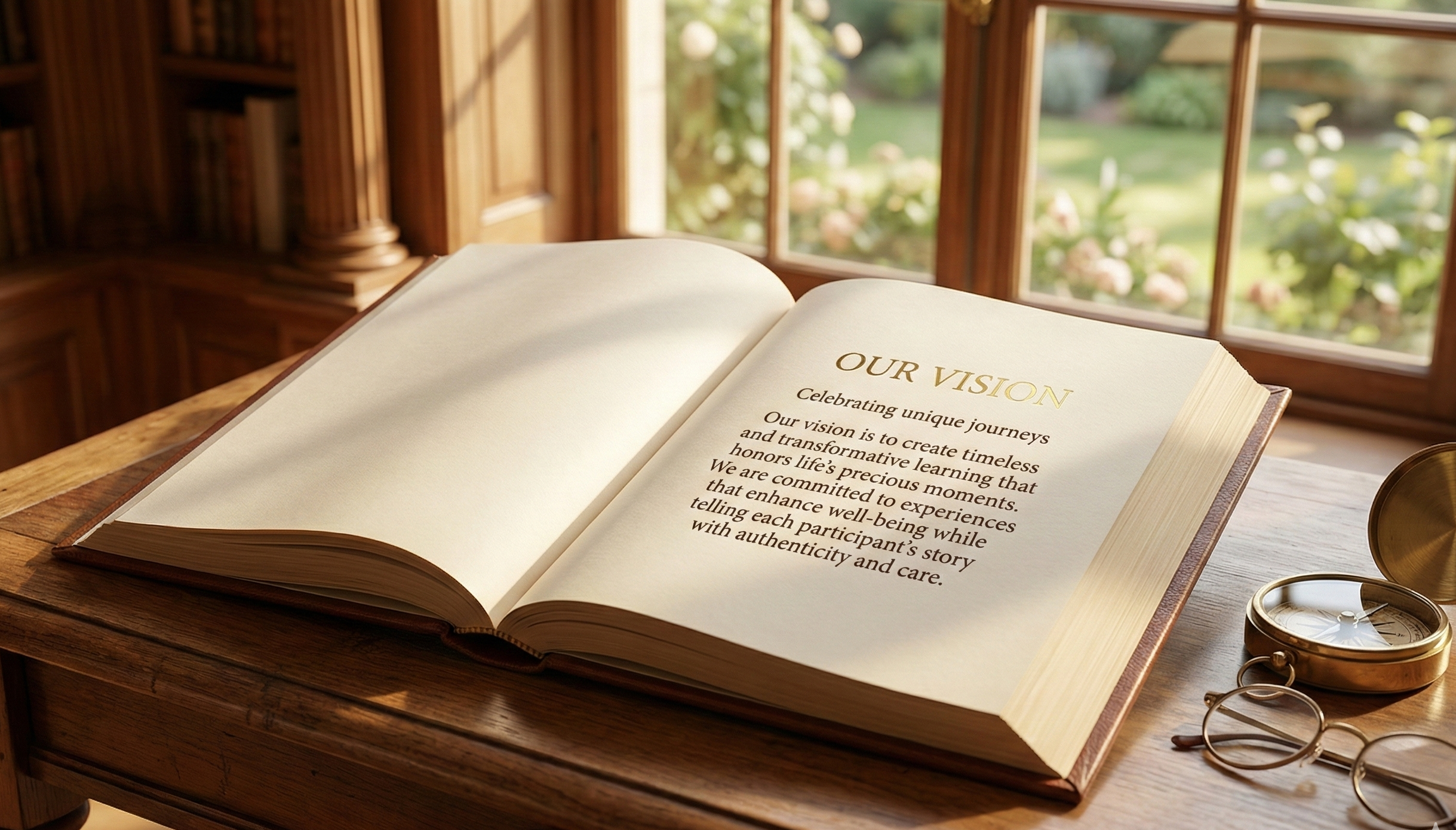 Learner preparing a mindful practice